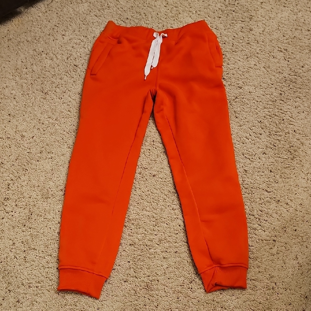 South Pole Orange Joggers